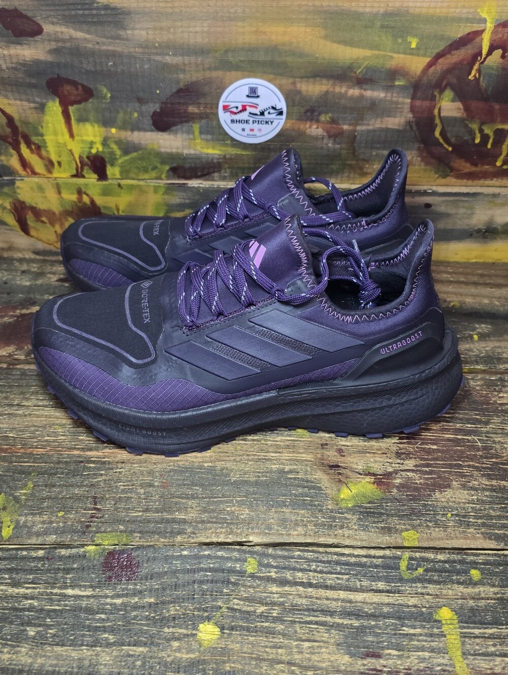 adidas Ultraboost Ultra Boost 5 Gtx Running Womens Black Sneakers JQ2955 sz 7 - Picture 3 of 8